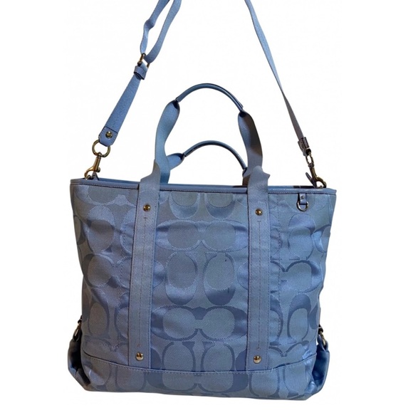 Coach CC signature print canvas satchel handbag - Picture 11 of 11